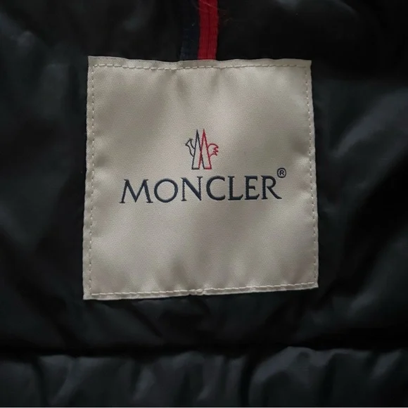 Moncler Kids Down Jacket Enfant Urzay Warm Puffer Coat Navy Boy Girl Size 6 - Picture 4 of 13